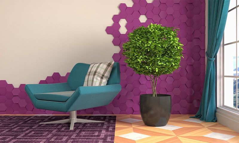 Purple And Blue Combination