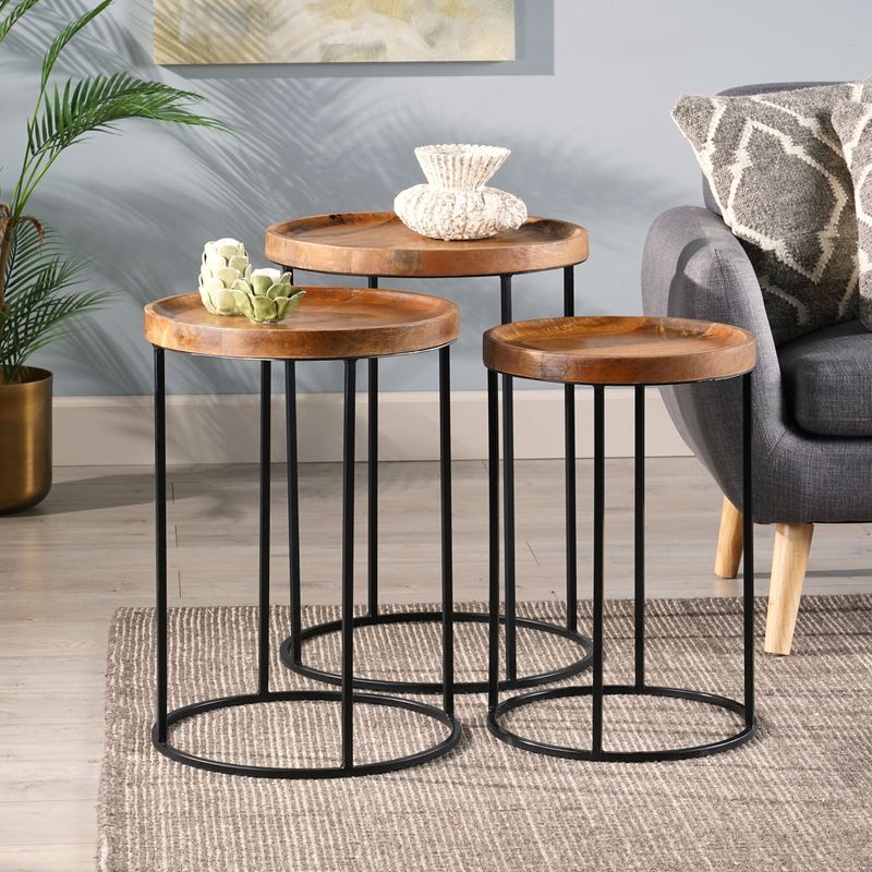 Nesting Side Tables Set