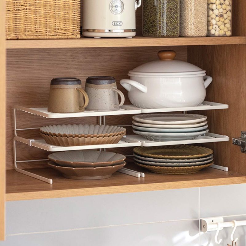 Maximize Space With Stackable Dish Organizers