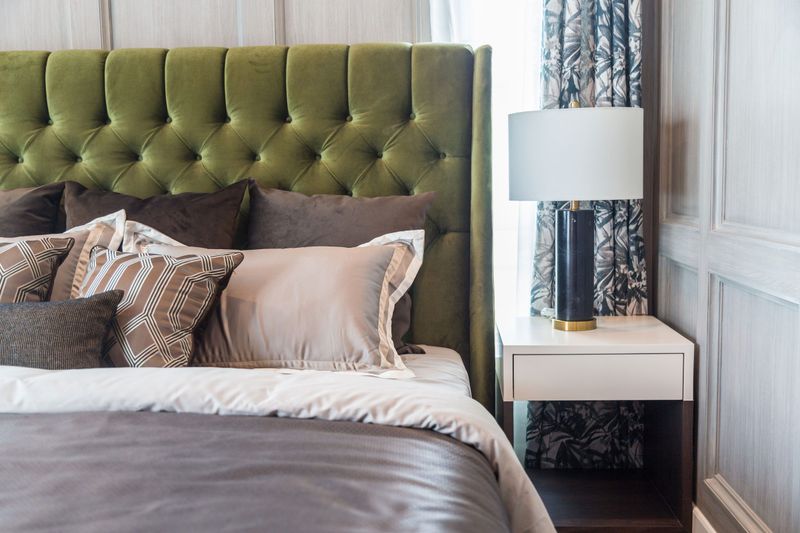Tufted Headboards With Hard-to-Clean Fabric
