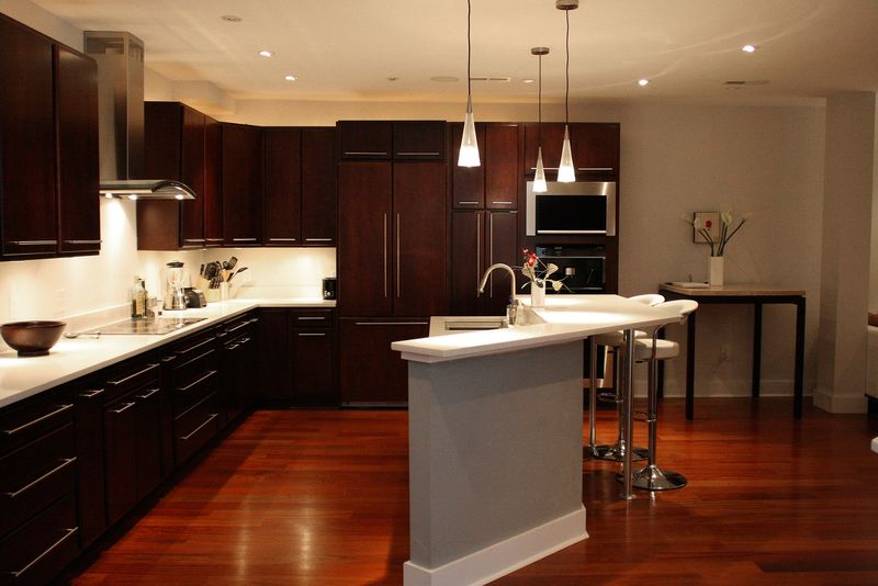 Cherry Red Hardwood