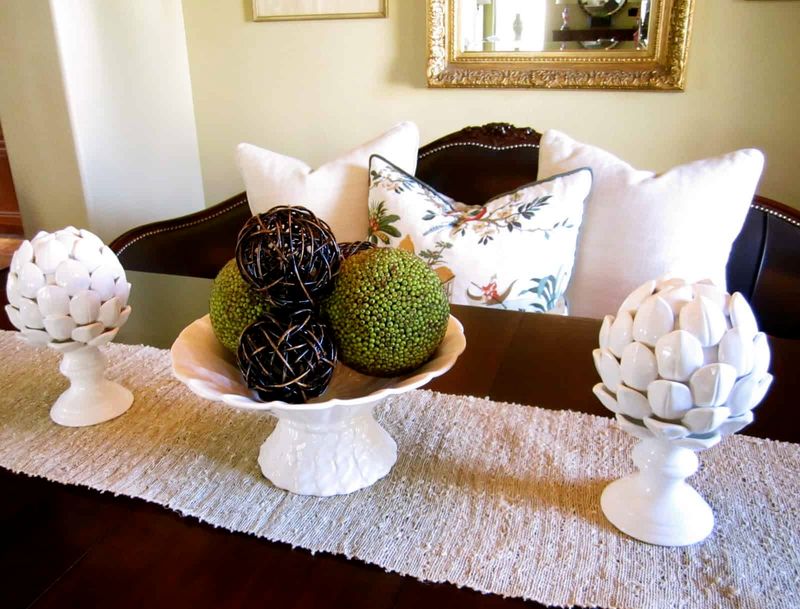 Dusty Artificial Plants