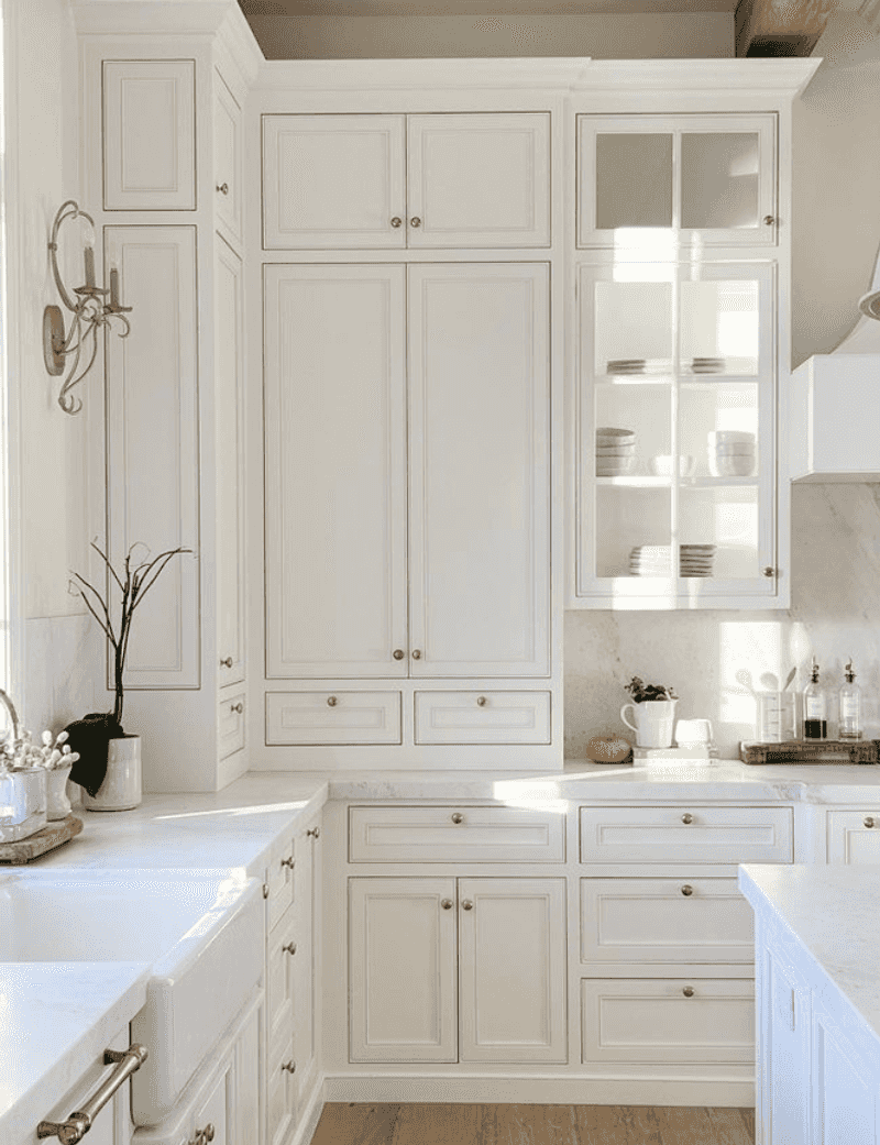White Cabinetry