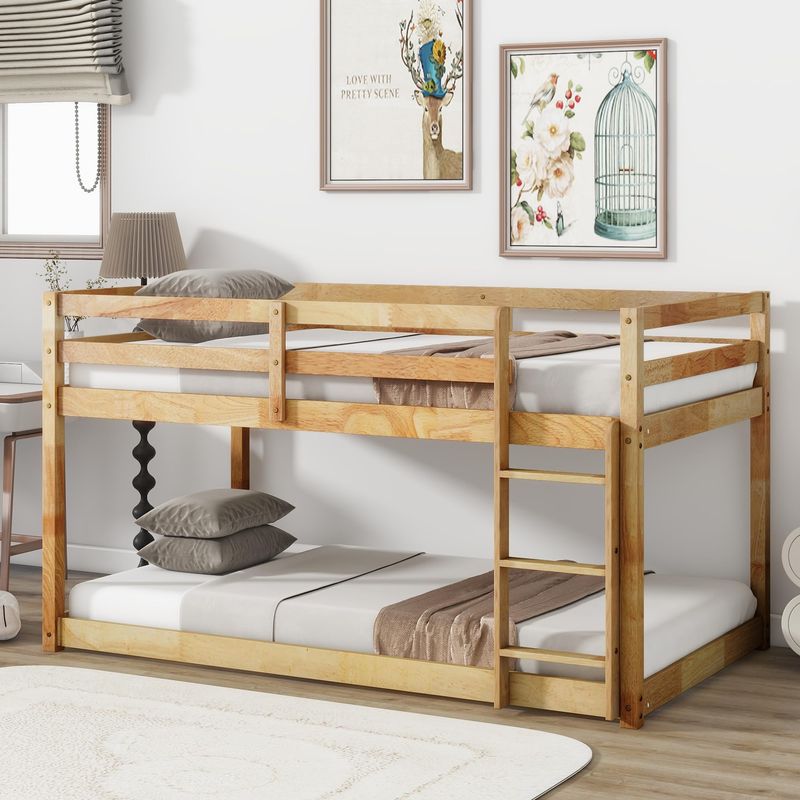 Low Profile Floor Bunk Bed
