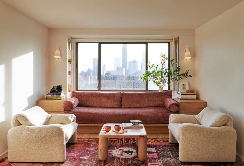Encourages intimate conversation zones