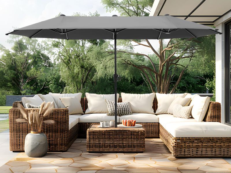 Double-Sided Rectangle Umbrella