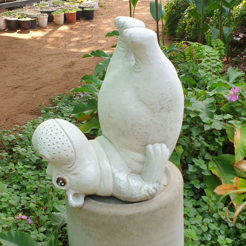 Unique Ceramic Garden Statues
