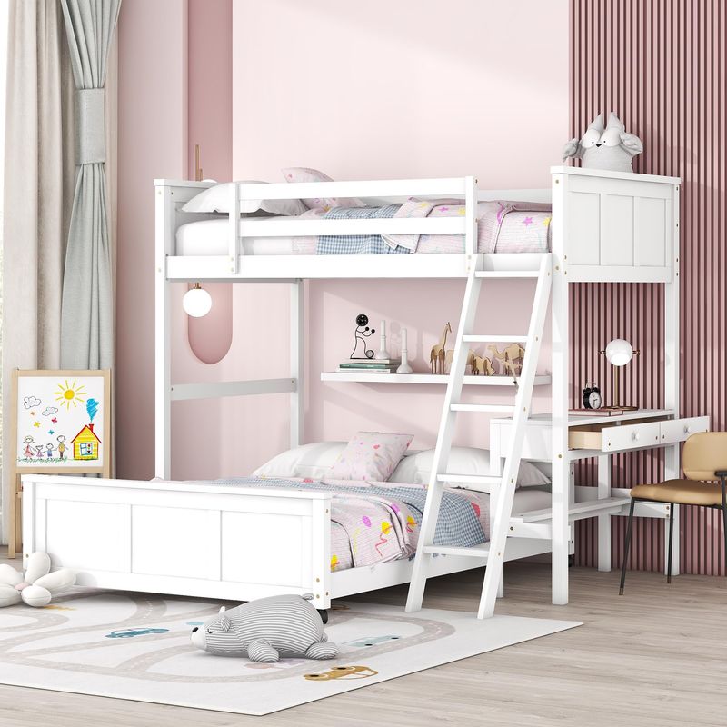Modern Platform Bunk Bed