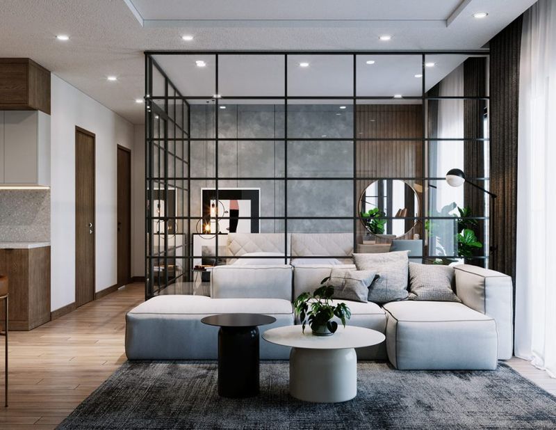 Glass Partitions for Light-Filled Separation