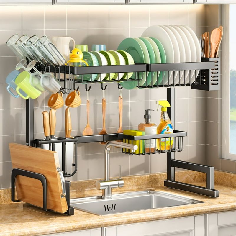 Expandable Over-Sink Shelf