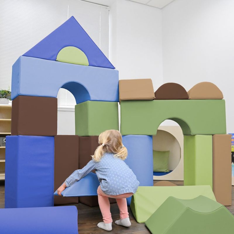 Modular Foam Blocks For Safe Building