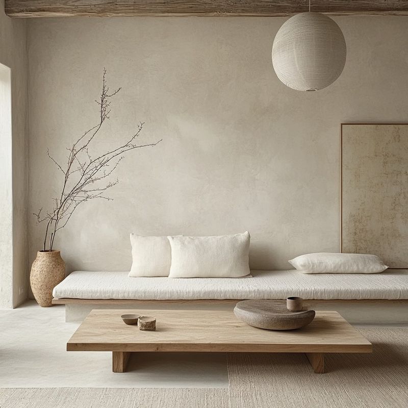 Use Low, Grounding Furniture