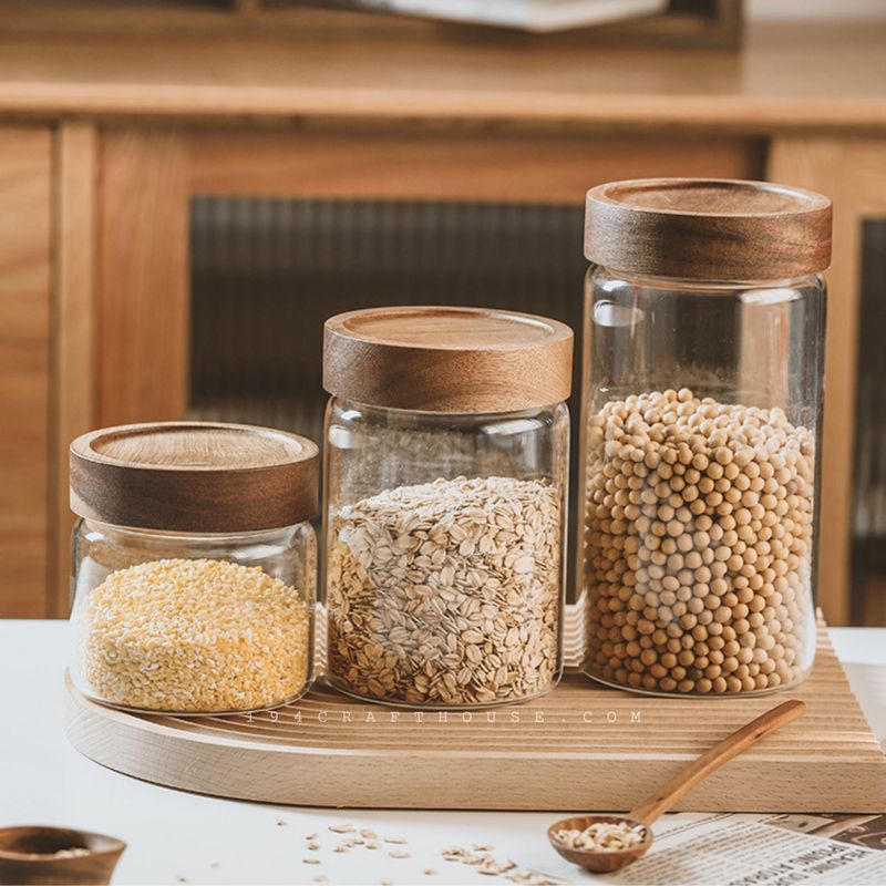 Stylish storage jars and containers