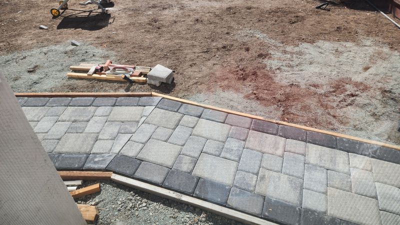 Uncoordinated Paving Stones