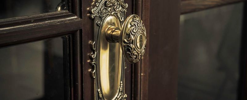 Ornate vintage pulls