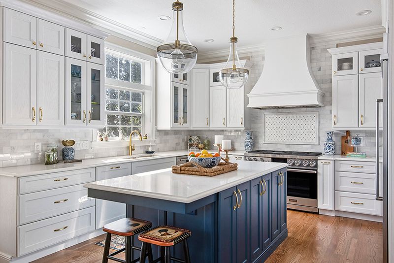 Add Colorful Island Accents