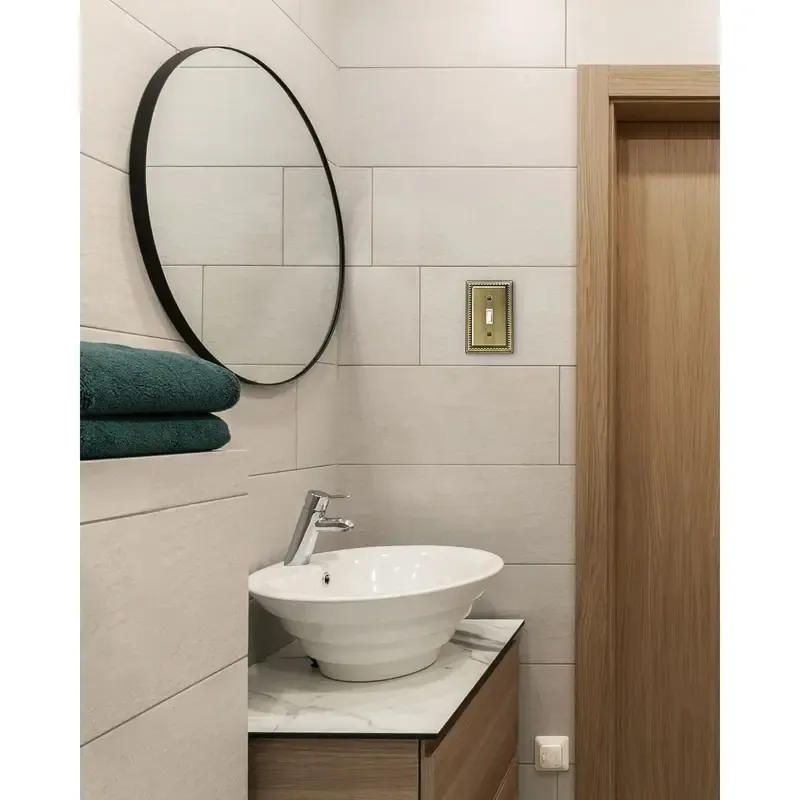 Install Brass Light Switches And Outlet Covers