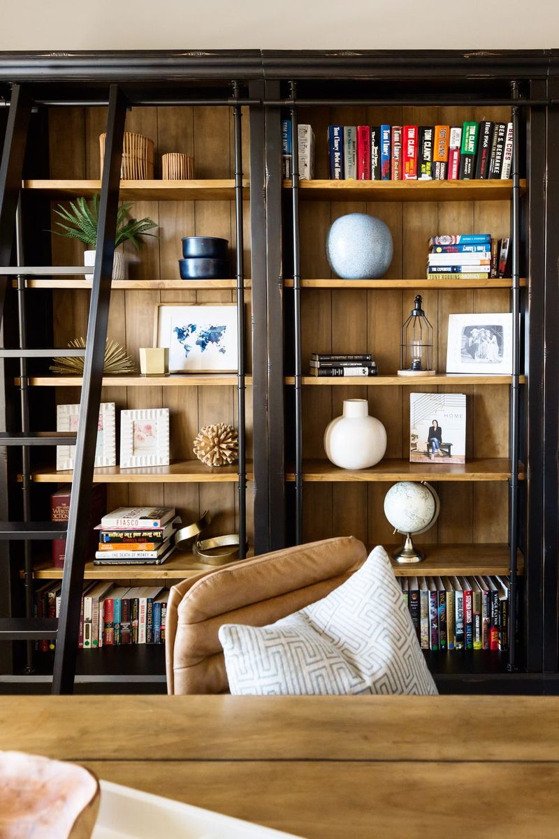 Organize Your Bookshelves With Some Empty Space