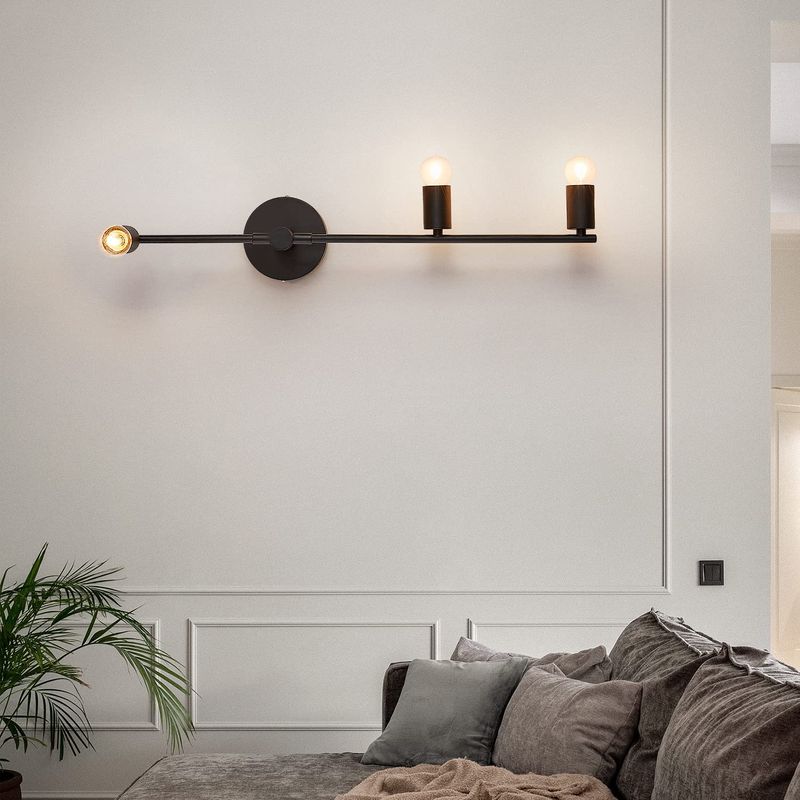 Install Sconces To Free Up Table Space