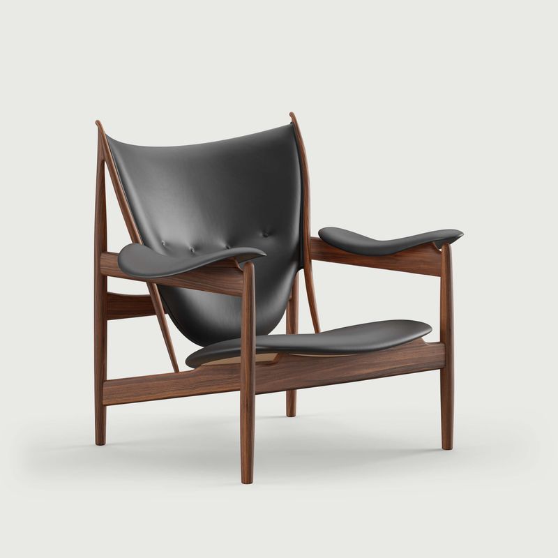 Wood-Framed Armchairs