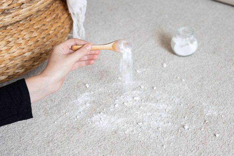 Strategic Baking Soda Placement