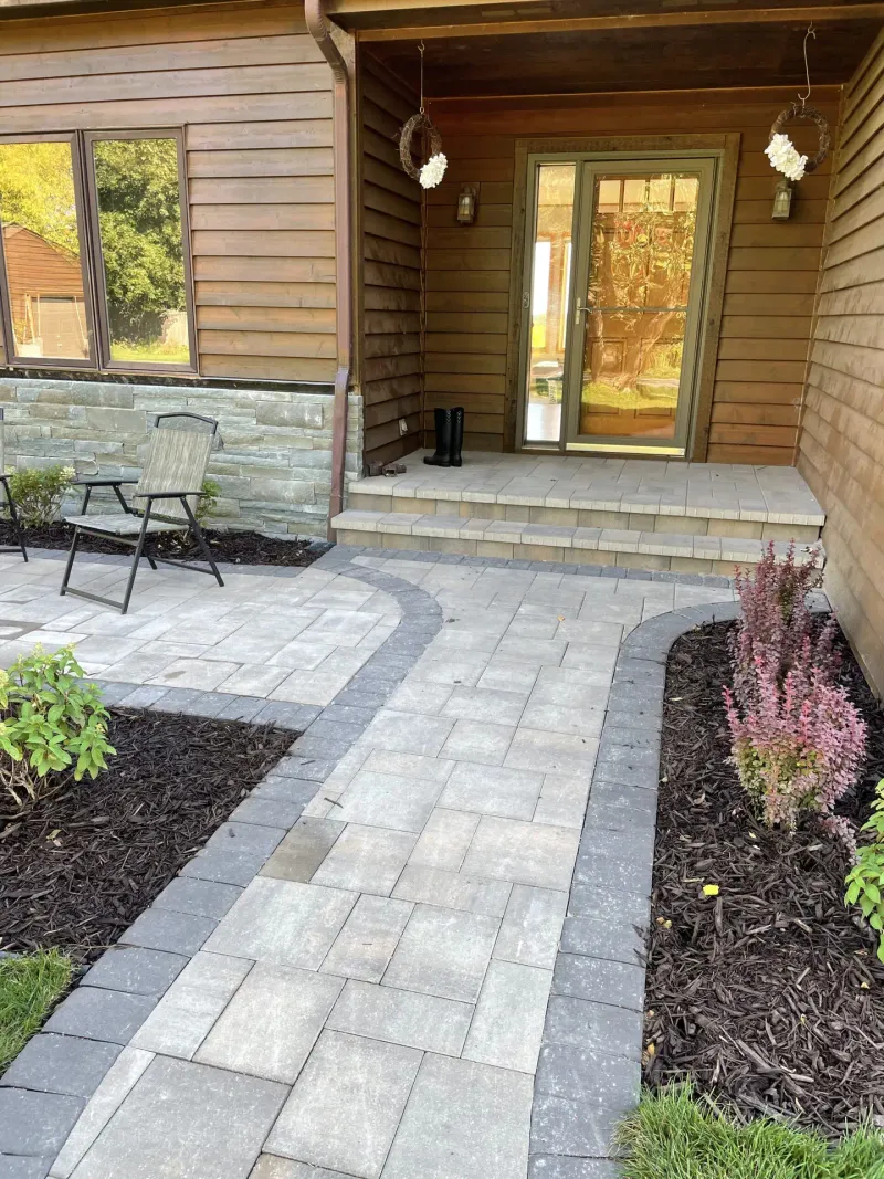 Sweep And Wash Your Front Walkway