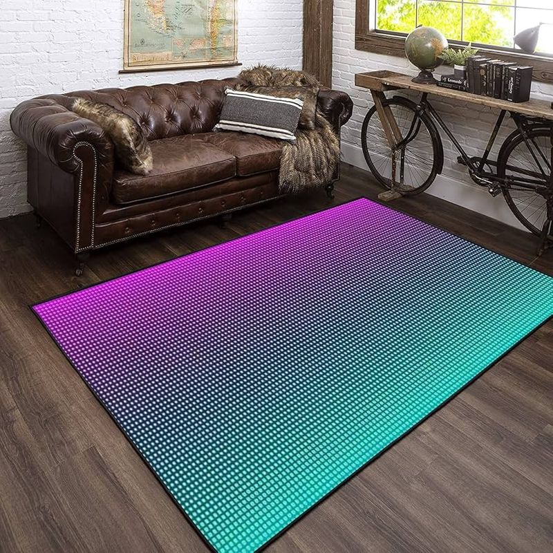 Rugs With Pressure-Sensitive Lighting Systems