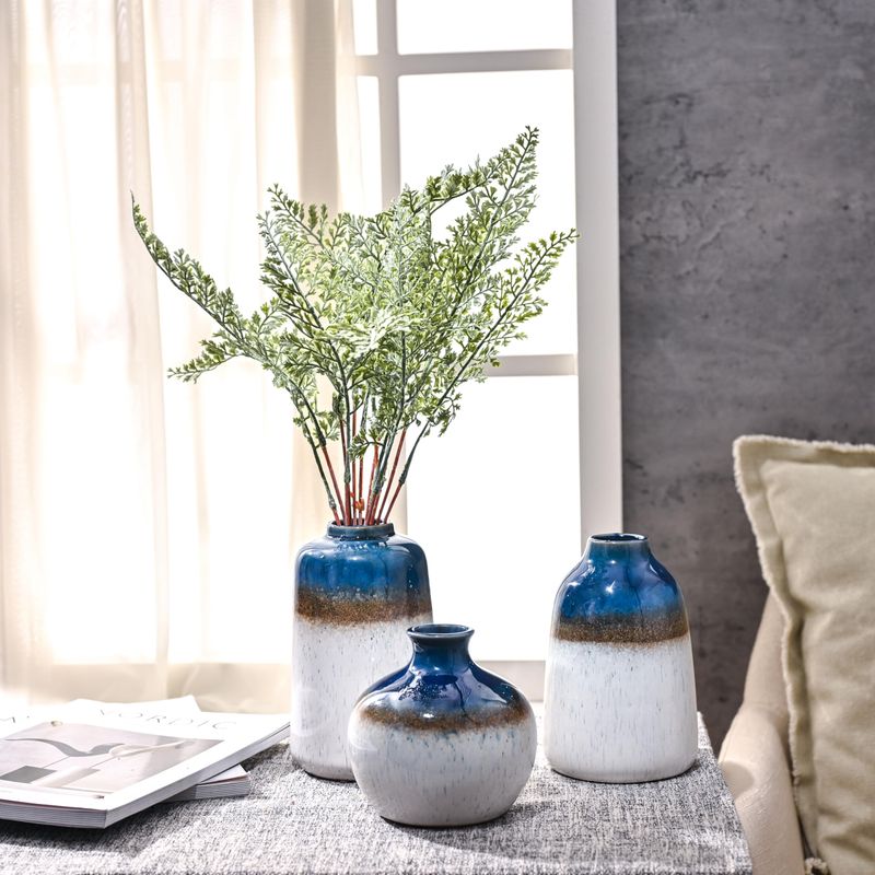 Blue Ceramic Vases