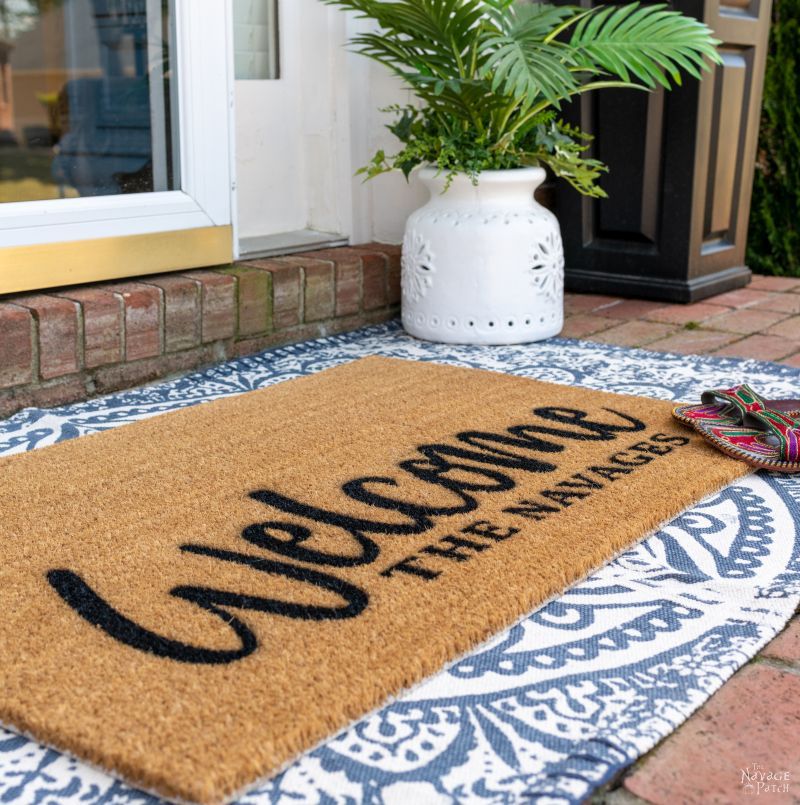 Faded Welcome Mat