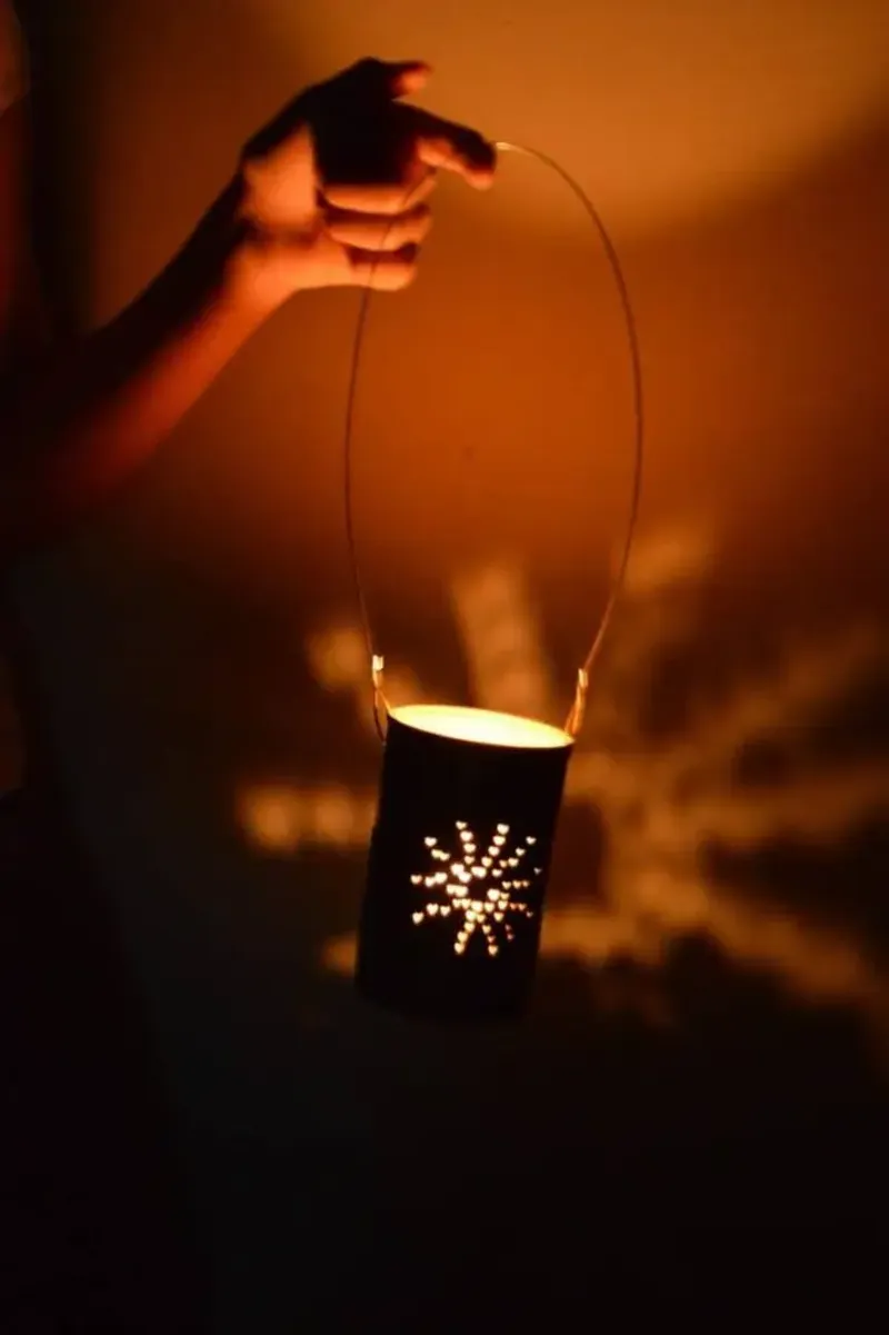 Tin Can Lanterns