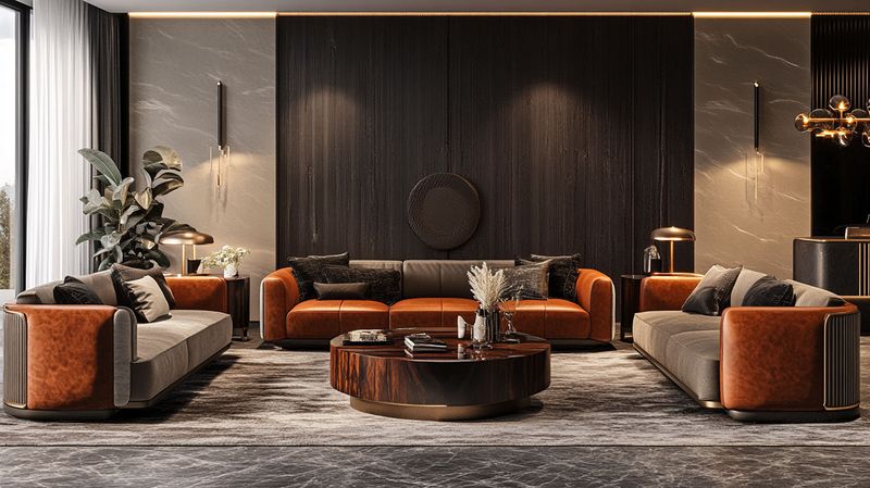 Mixed Textures and Finishes