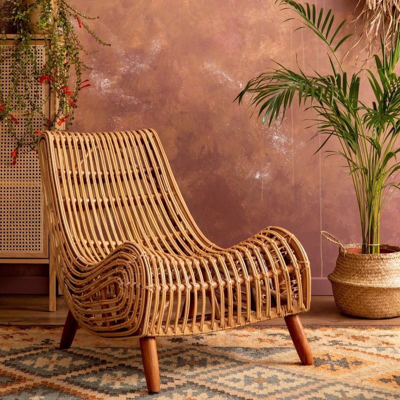Rattan Furniture Relaxes Spaces