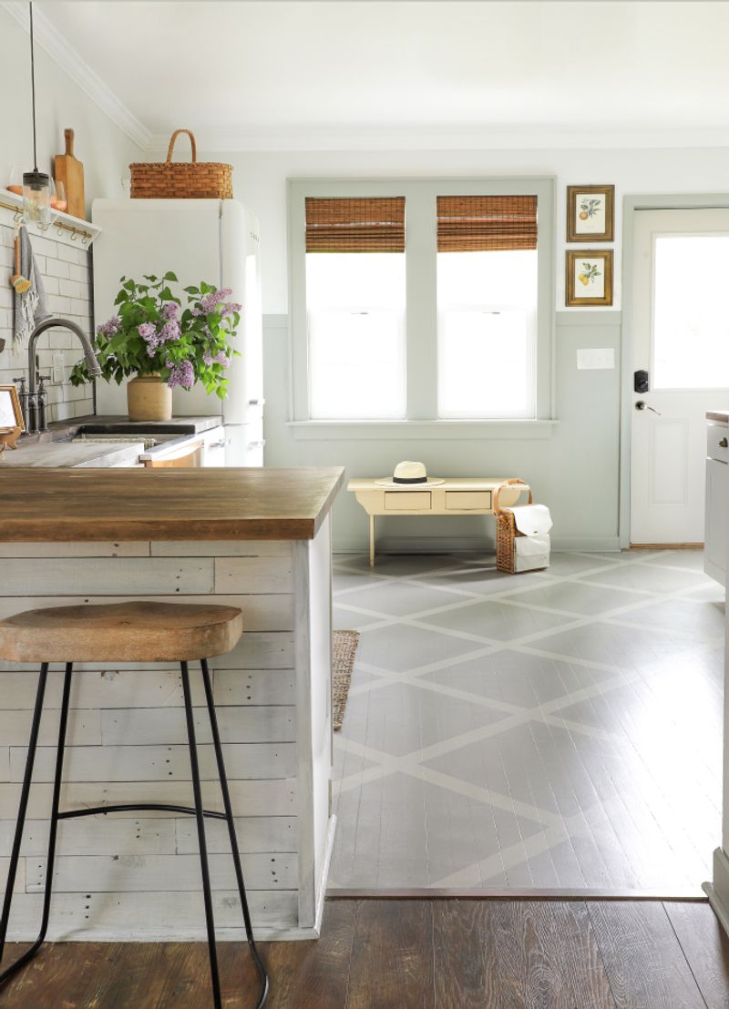 Painted Floor Patterns
