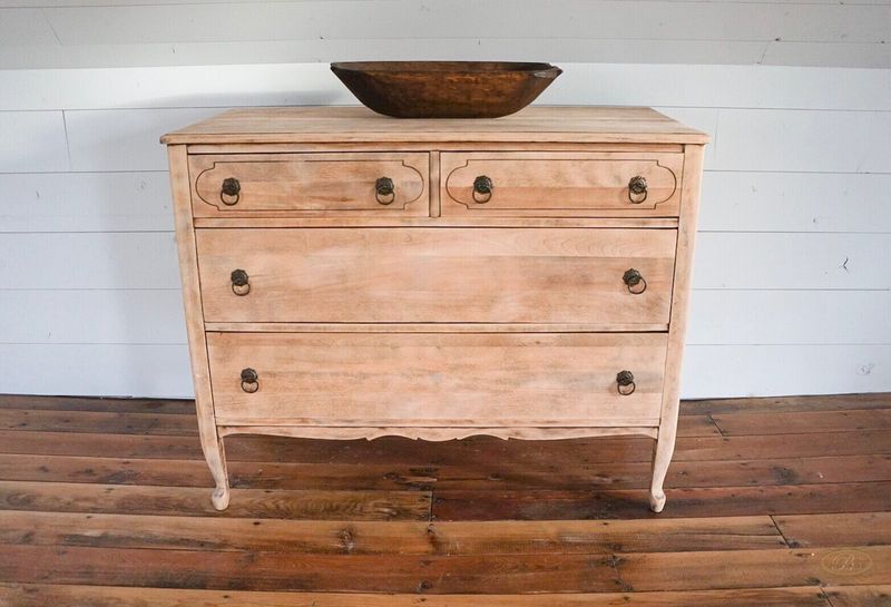 Heavily Refinished Antique Wooden Pieces