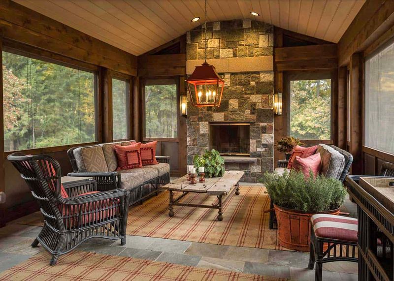 Three-Season Screened BBQ Enclosure