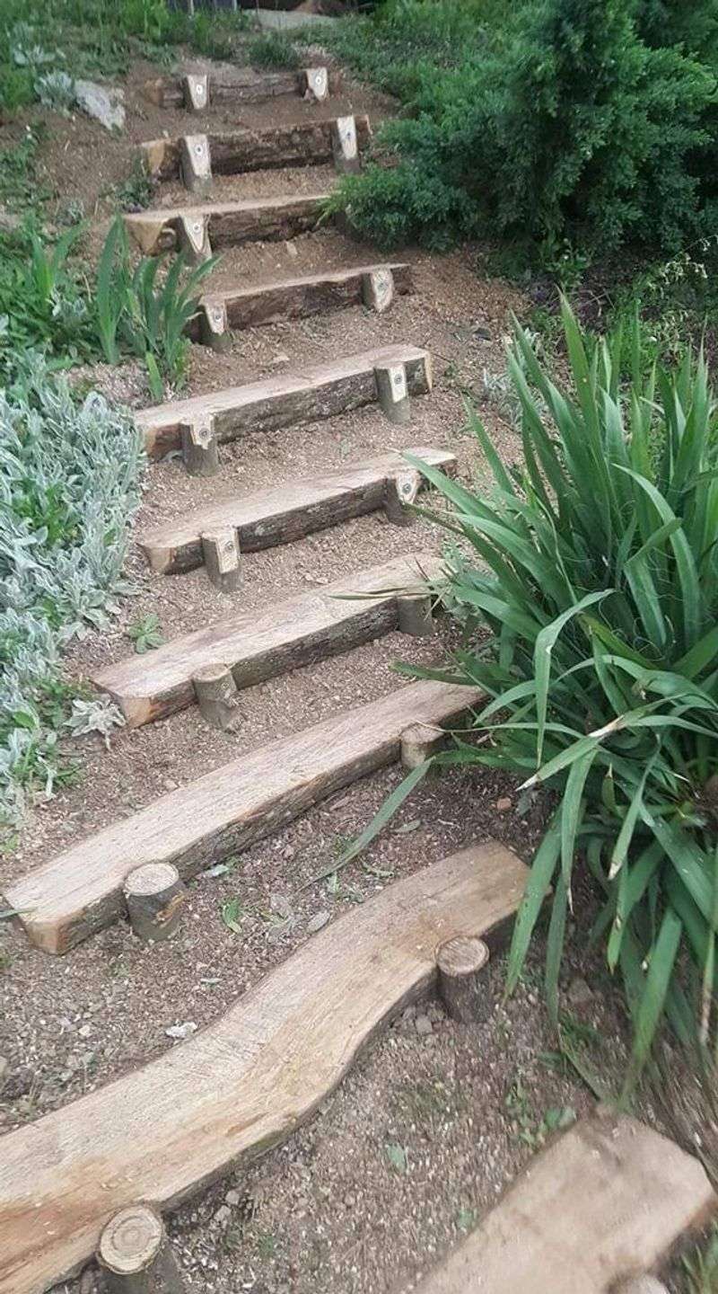 Log Slice Stepping Stairs