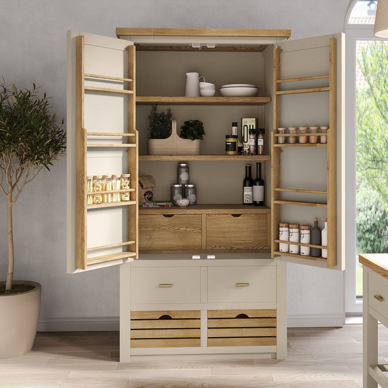 Two-Tone Kitchen Larder
