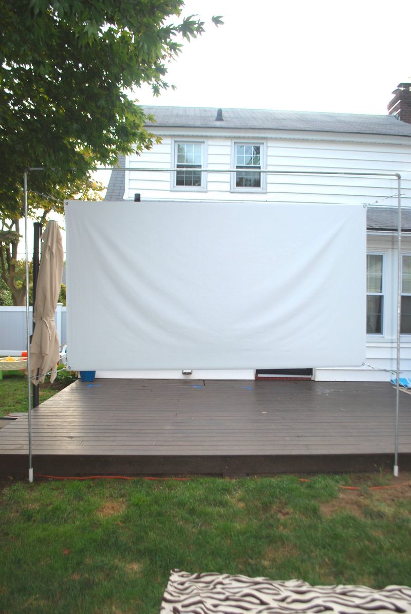 Outdoor Movie Screen