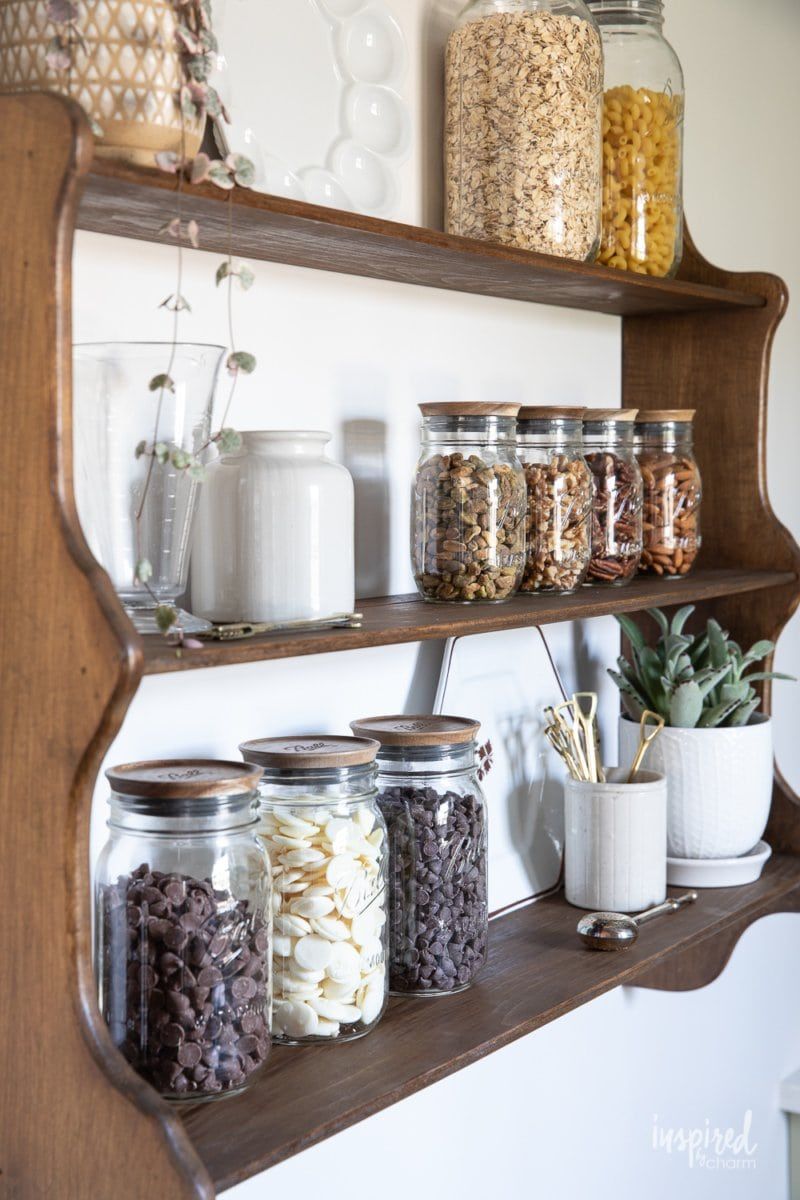 Mason Jar Storage