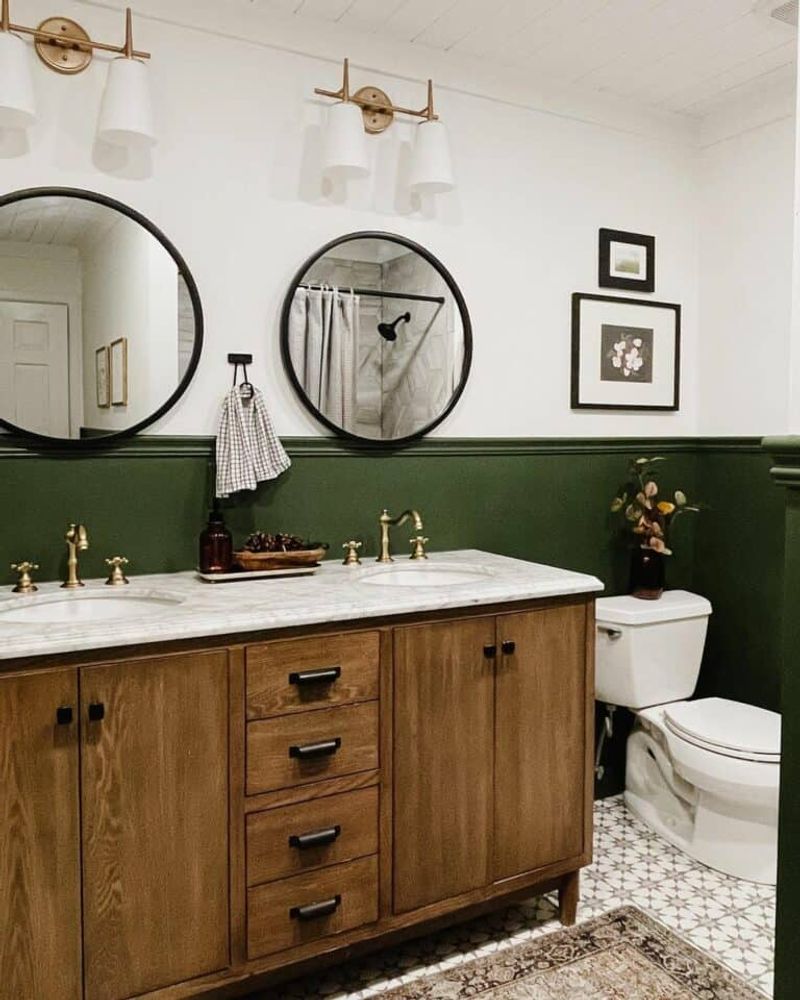 Forest Green Lower Half