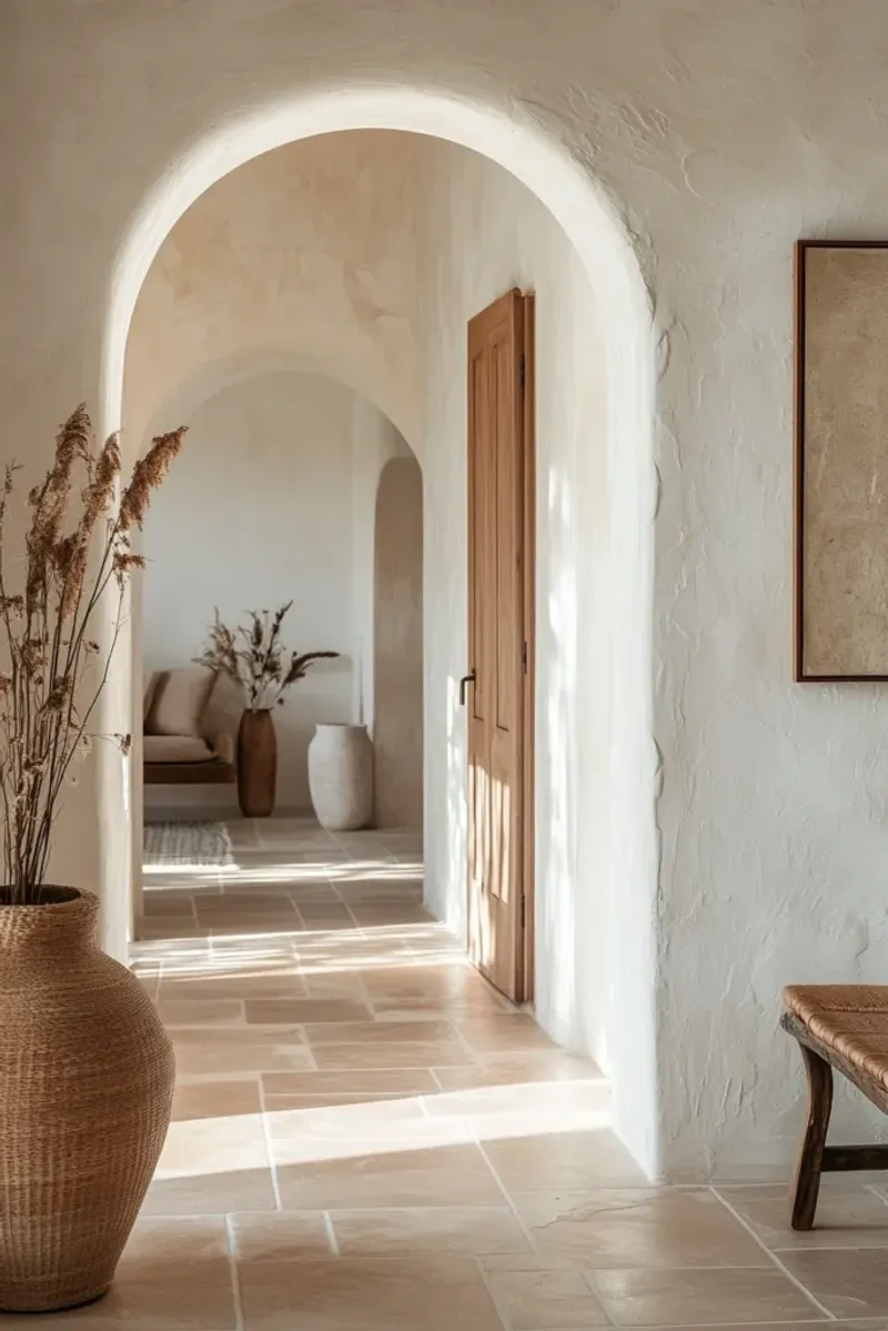 Textured White Walls