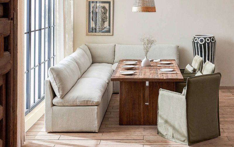 Suede And Twill For Dining Areas