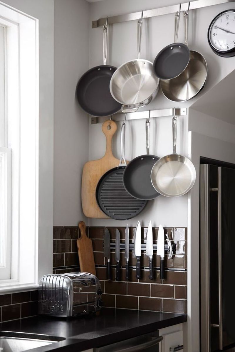 Corner Pot Rack Systems