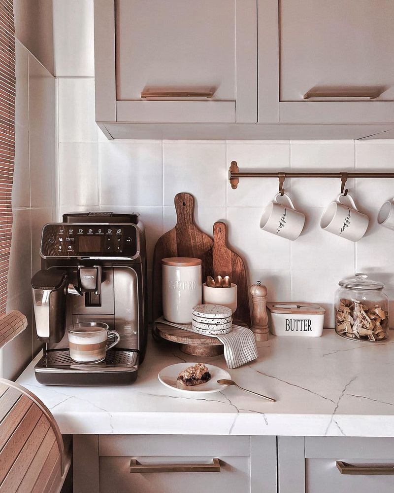 Corner Bar Or Coffee Station