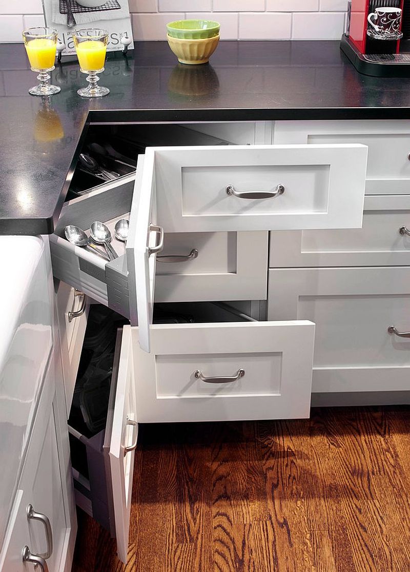Fold-Out Corner Workstation