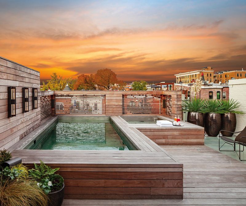 Rooftop Retreat Pools