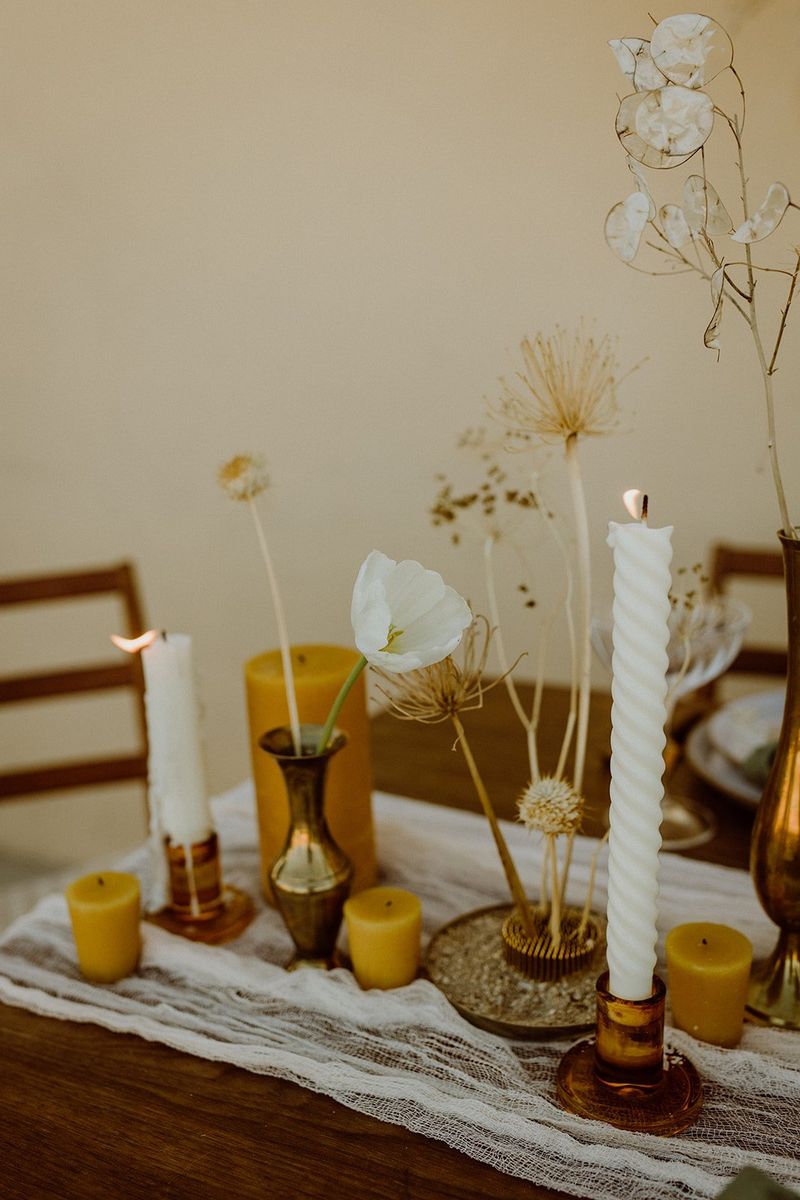Dried Flower Arrangements As Centerpieces
