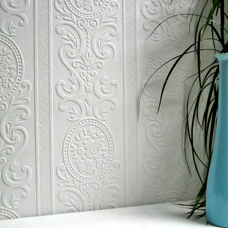Embossed Paintable Wallpaper