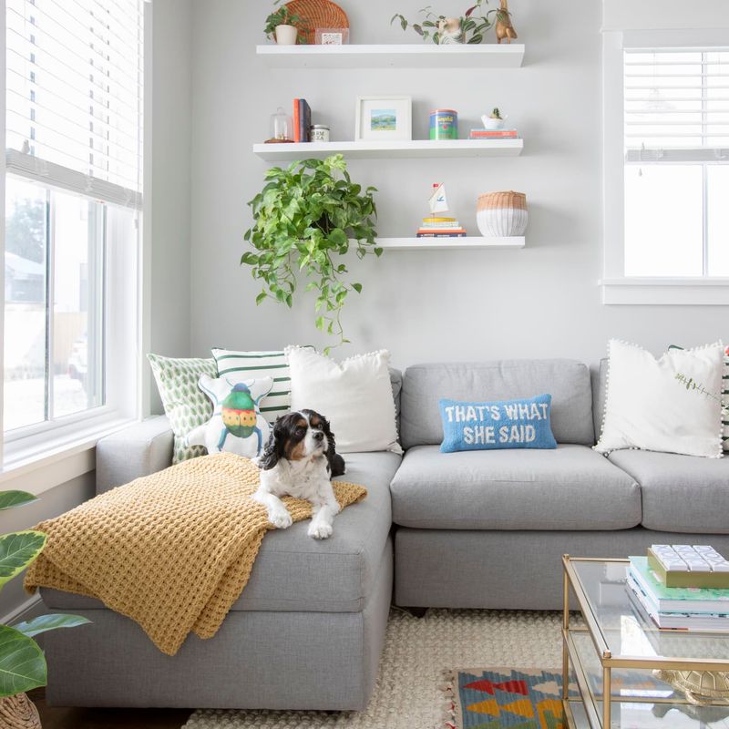Microfiber And Tweed For Kid's Spaces