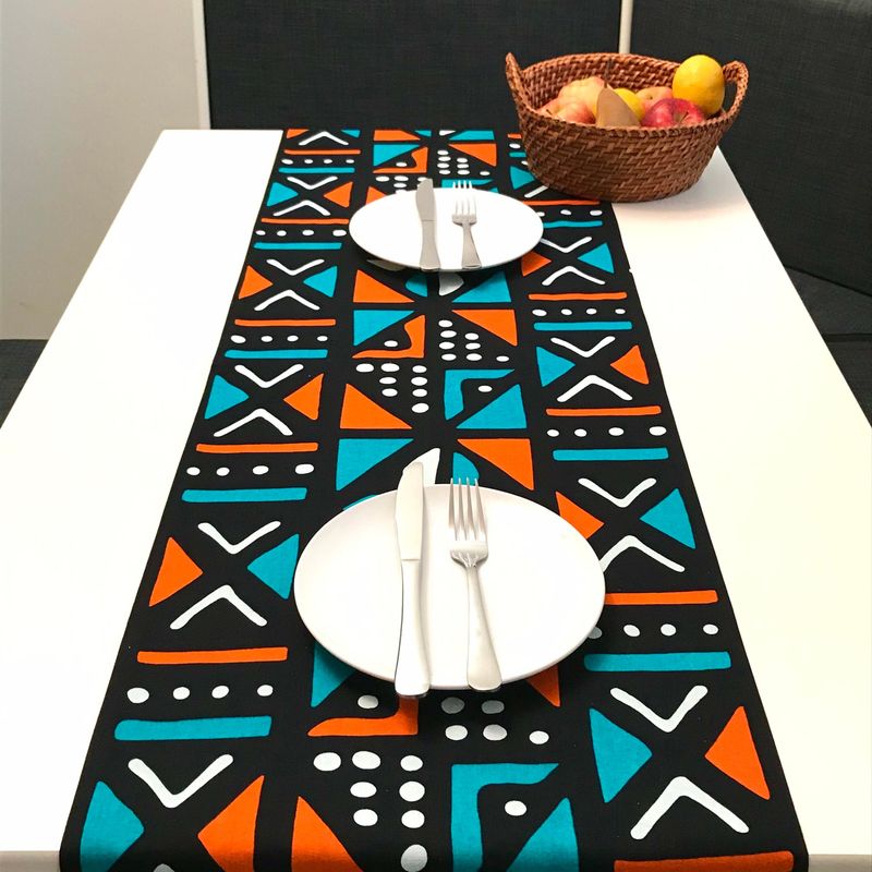 Ankara Fabric Table Runners